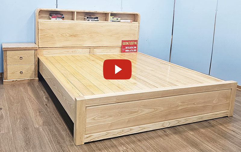 Giường Ngủ Có Tủ Đầu Giường Đẹp