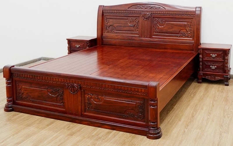 Giường Ngủ Gỗ Cẩm GC224