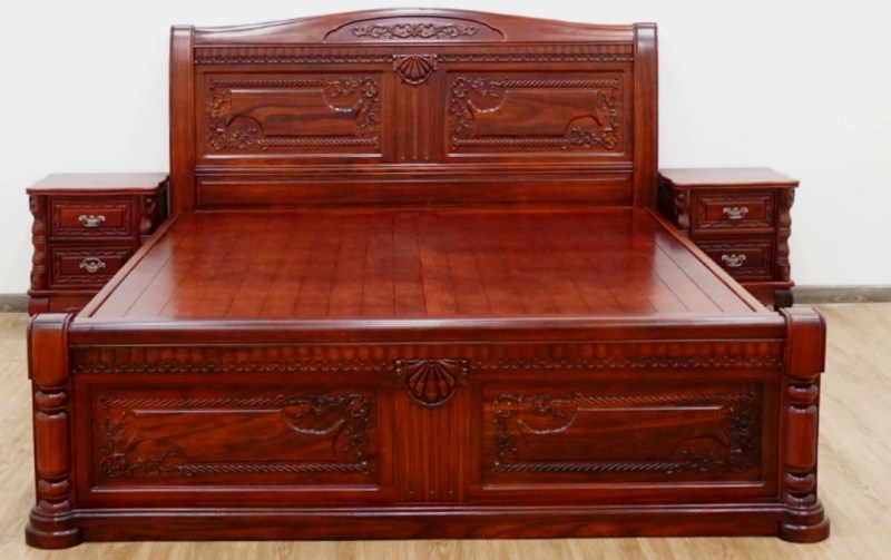 Giường Ngủ Gỗ Cẩm GC224