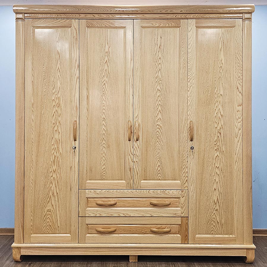 Tủ Quần Áo Gỗ Pơ Mu Đẹp