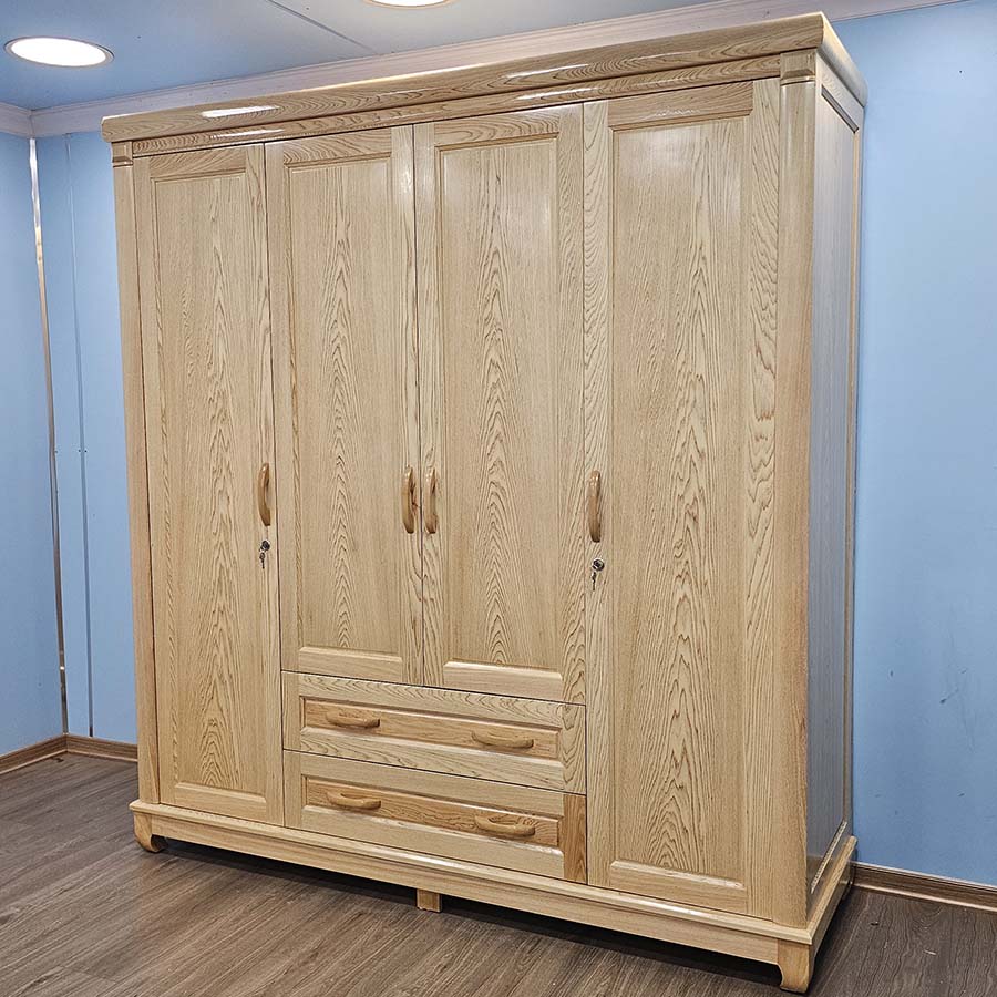 Tủ Quần Áo Gỗ Pơ Mu Đẹp