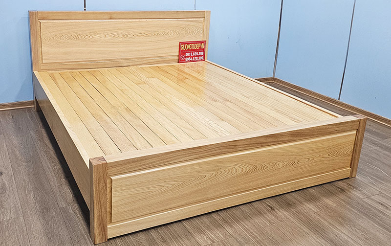 Giường Ngủ Gỗ PơMu
