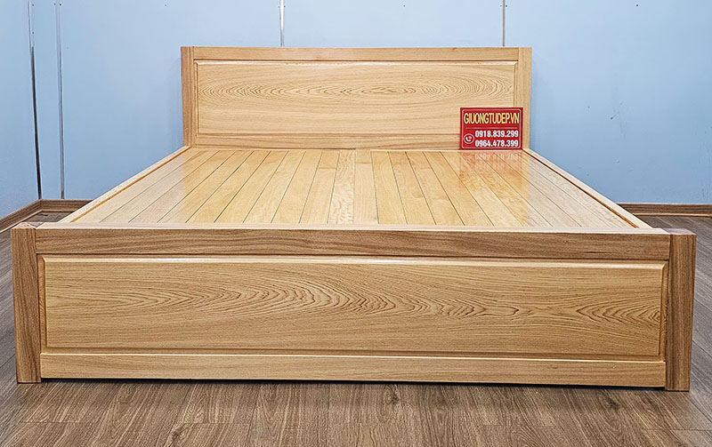 Giường Ngủ Gỗ PơMu Hiện Đại Đẹp