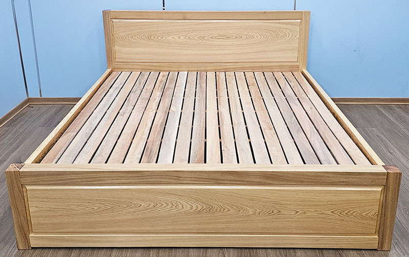 Giường Ngủ Gỗ PơMu Hiện Đại Đẹp