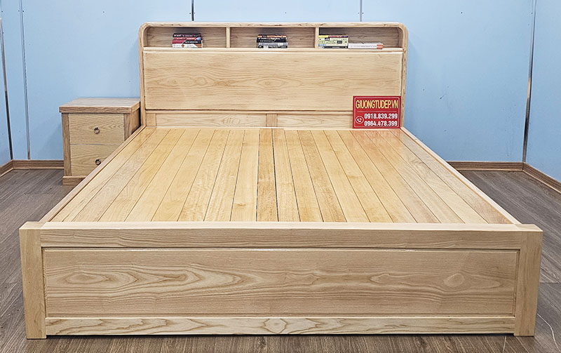 Giường Ngủ Đa Năng Có Tủ Đầu GIường