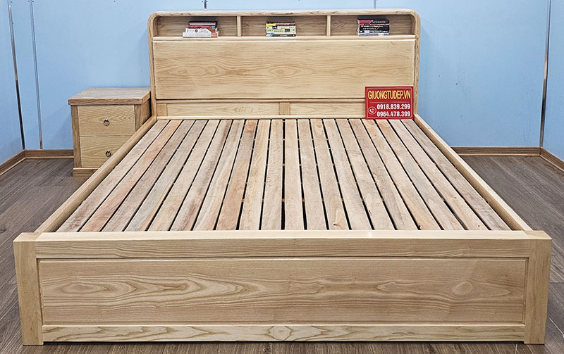 Giường Ngủ Đa Năng Có Tủ Đầu GIường