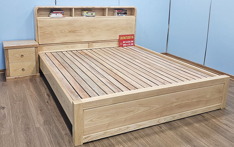 Giường Ngủ Đa Năng Có Tủ Đầu GIường