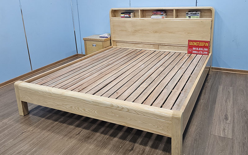 Giường Ngủ Hiện Đại Có Tủ Đầu Giường