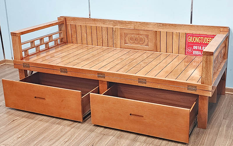 Giường gấp thành ghế thông minh