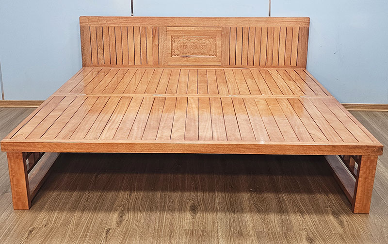 Giường Gấp Đẹp Gỗ Sồi