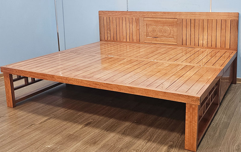 Giường Gấp Đẹp Gỗ Sồi