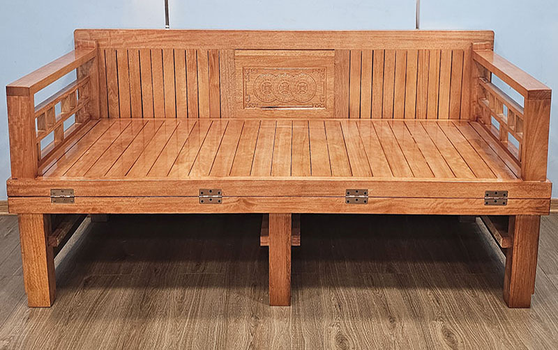 Mẫu giường gỗ gấp gọn