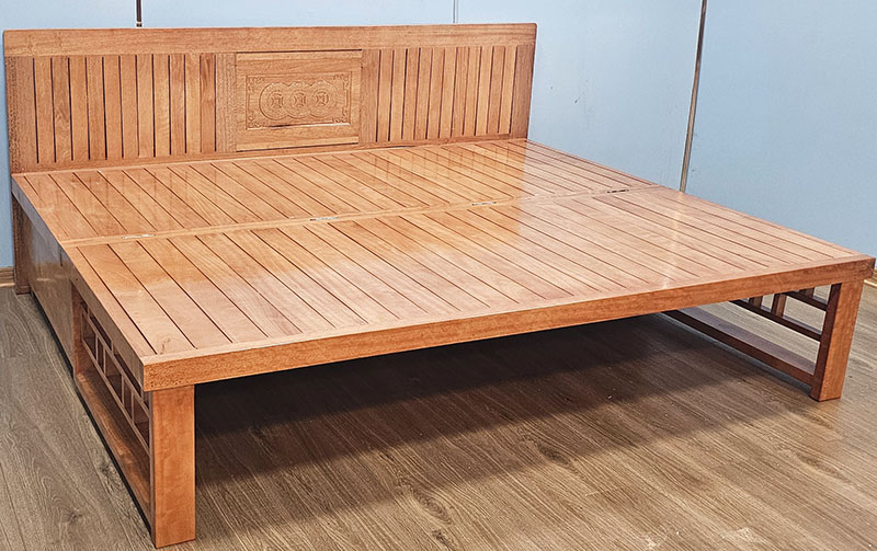 Mẫu giường gỗ gấp gọn