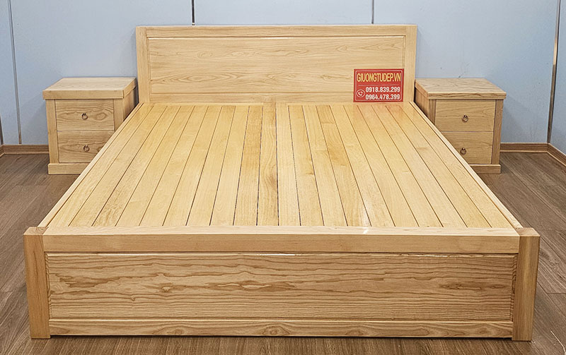 Giường Hộp Hiện Đại Gỗ Tự Nhiên