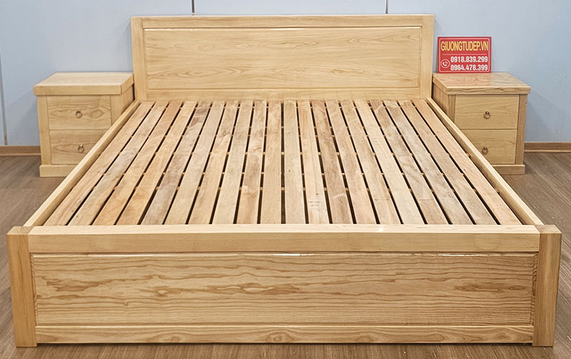 Giường Hộp Hiện Đại Gỗ Tự Nhiên