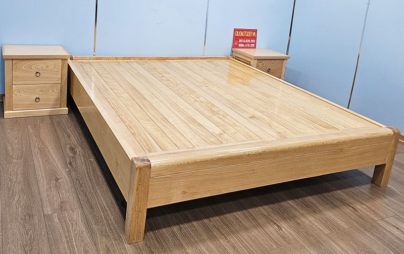 Giường Phản Hiện Đại Gỗ Pơ Mu