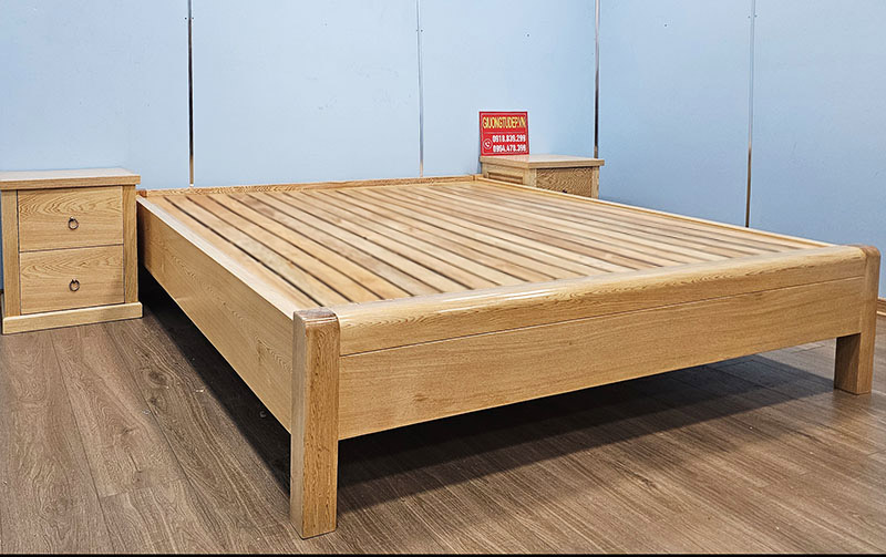 Giường Phản Hiện Đại Gỗ Pơ Mu