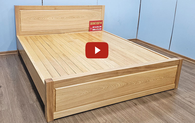 Giường Ngủ Gỗ PơMu