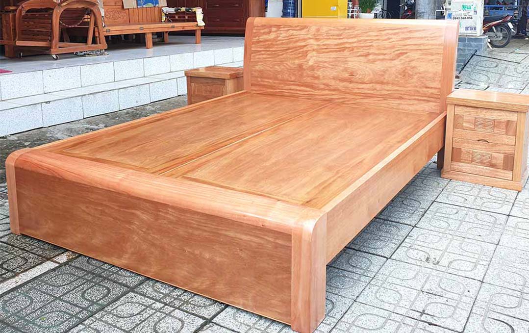 Giường ngủ  hiện đại gỗ đinh hương G30